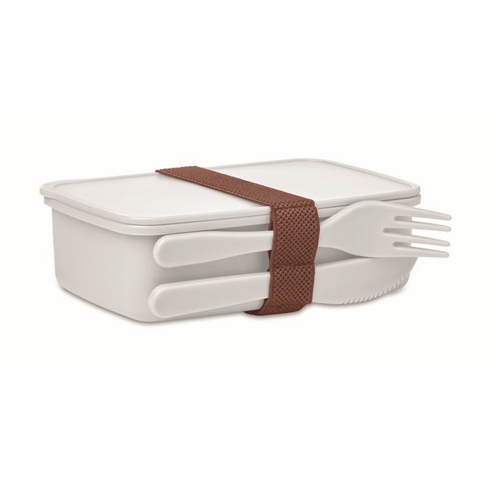 Lunchbox mit Besteck