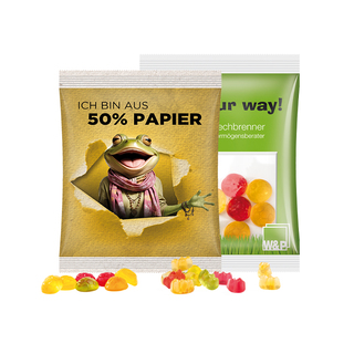 Maxitüte 50 g, 120 x 1450, Trolli Fruchtgummi Standardformen