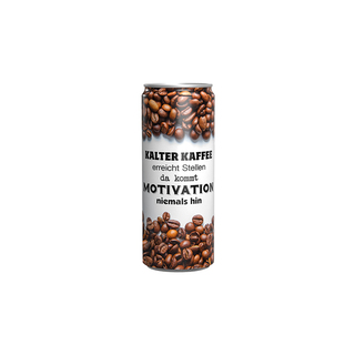 Getränkedose 250ml Eiskaffee, Sleeve-Folie transparent