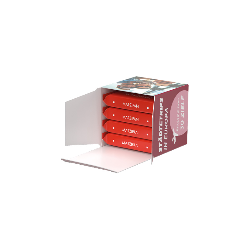 Werbewürfel, Ritter SPORT mini Haselnuss