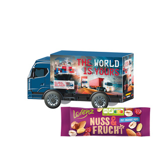 3D-Präsent LKW, Lorenz Nuss & Frucht