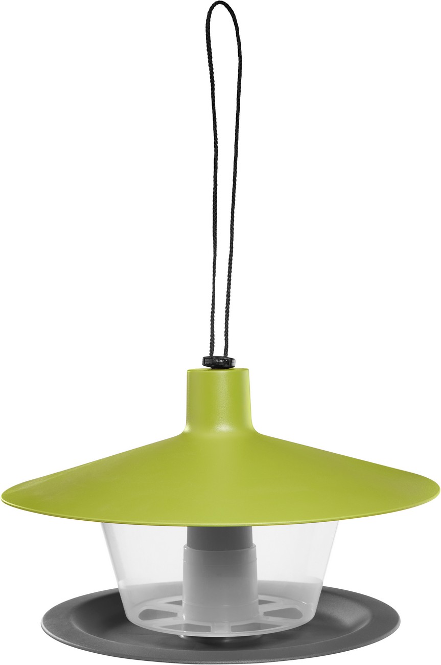 Vogelfutterhaus grün