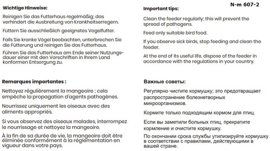 Vogelfutterhaus grün