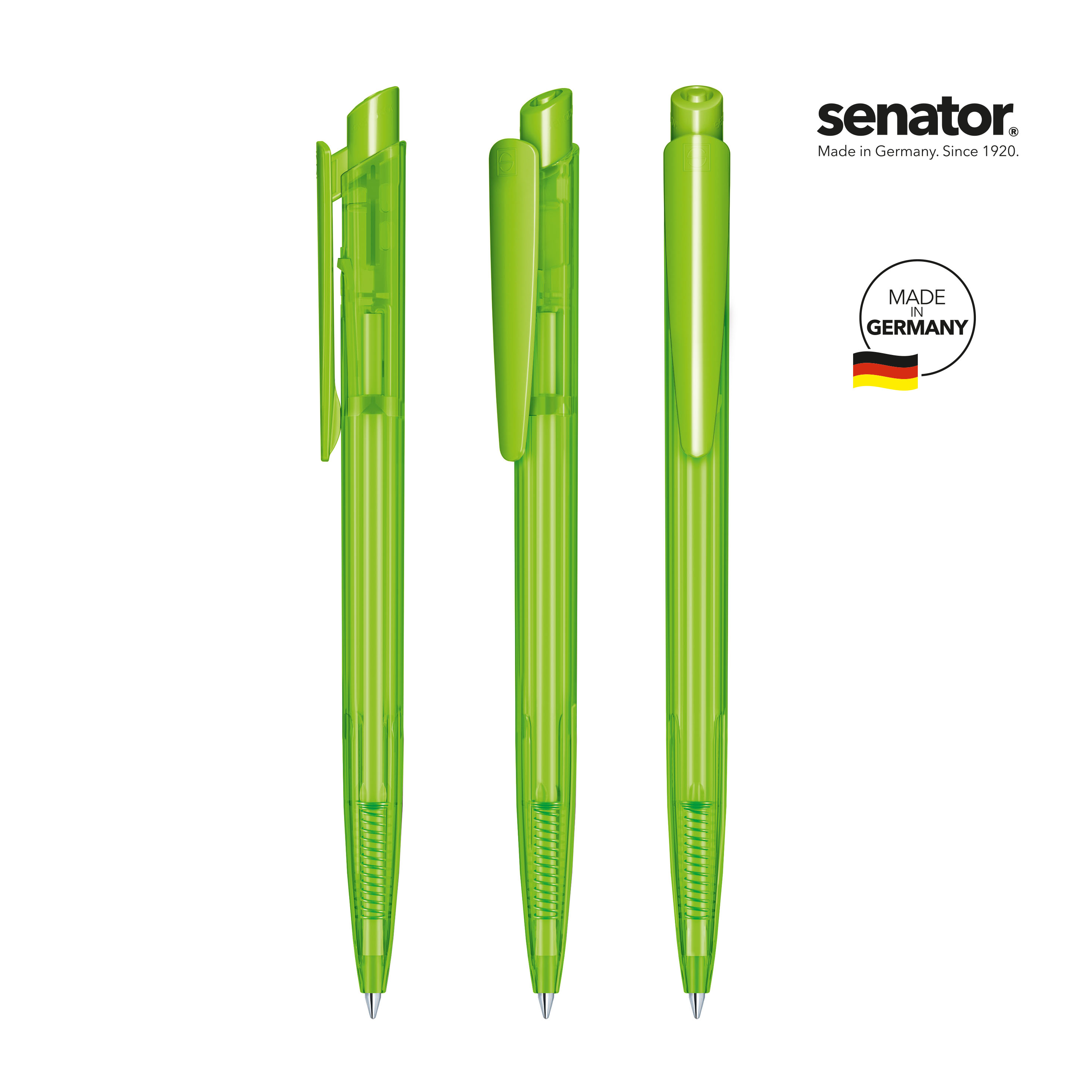 senator Dart Clear  Druckkugelschreiber