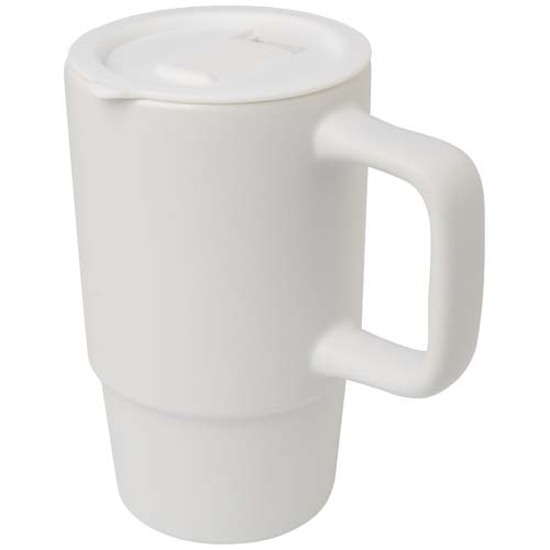Carter 450 ml Keramiktasse mit Kunststoffdeckel