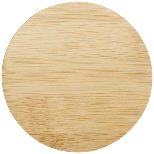 Leona 350 ml Glasbecher mit Bambusdeckel