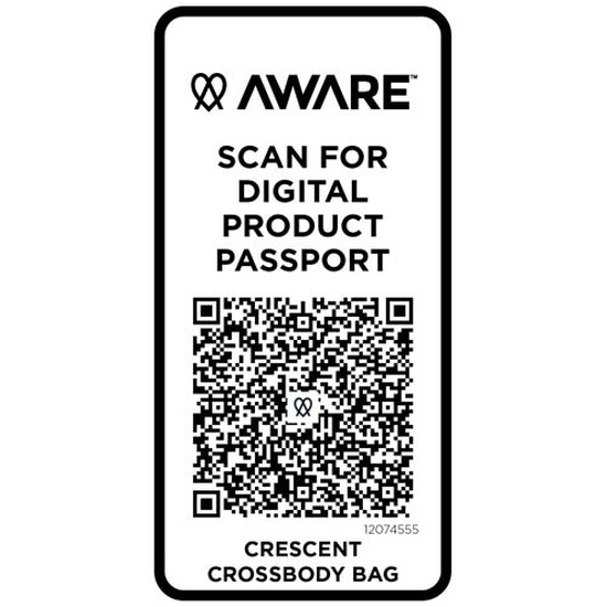 Crescent 500 g/m² Aware™ recycelte Umhängetasche