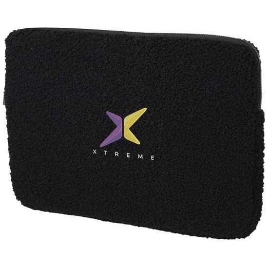 Bear 13" GRS-recycelte Sherpa Laptophülle 2 L