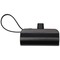 Alnair 10 W 5000 mAh Typ C Powerbank aus recyceltem Kunststoff mit integriertem Klappständer und 2 in 1 Kabel