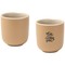 Male 90 ml Keramik Espressotassen – 2er Set