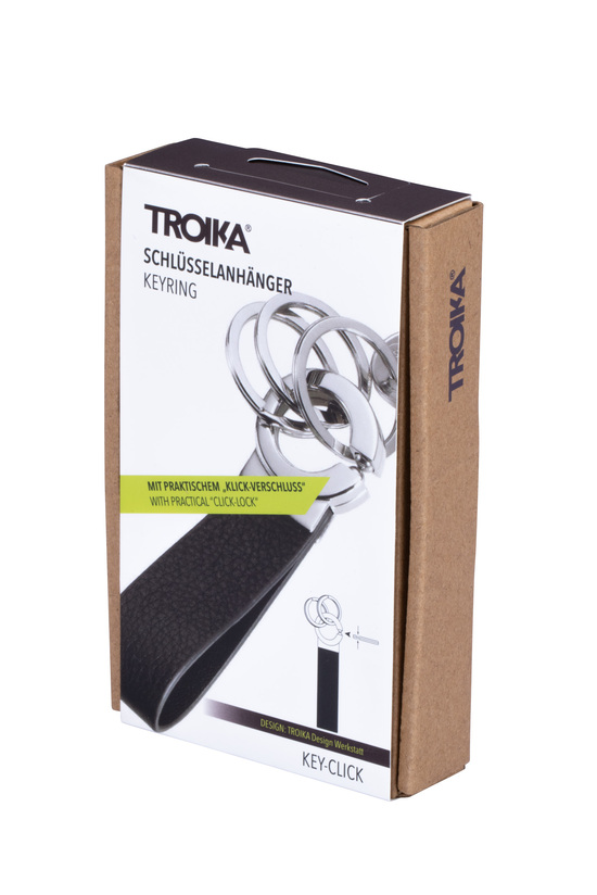 TROIKA Schlüsselanhänger KEY-CLICK