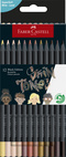 Buntstifte Black Edition Skin Tones 12er