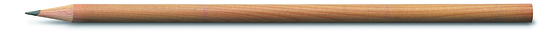 Bleistift Naturfarbig