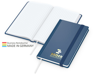 Notizbuch Easy-Book Comfort Bestseller Pocket, dunkelblau inkl. Goldprägung