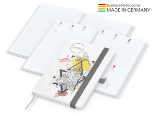 Match-Hybrid White Bestseller A4, Natura individuell, silbergrau