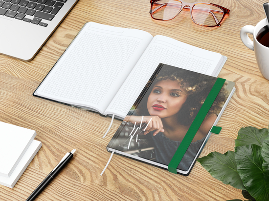 Notizbuch Match-Book White A5 Cover-Star Bestseller