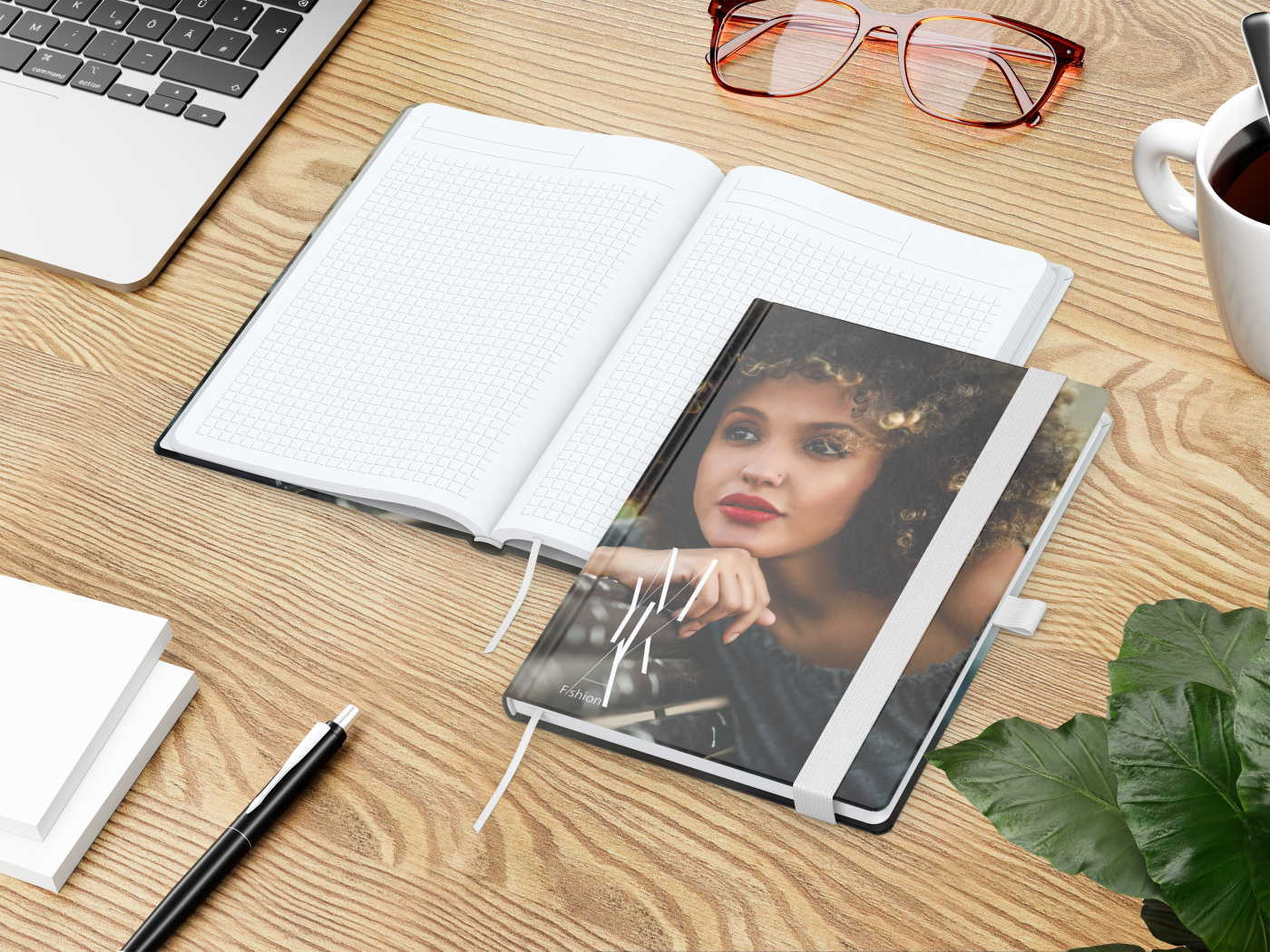 Notizbuch Match-Book White A5 Cover-Star Bestseller