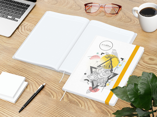 Notizbuch Match-Book White Bestseller