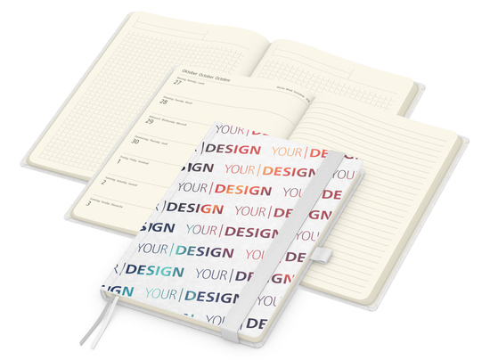 Wochenplaner Match-Hybrid Creme A5 Natura Bestseller