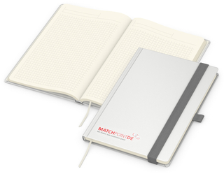 Notizbuch Vision-Book Creme Bestseller, A5, weiß