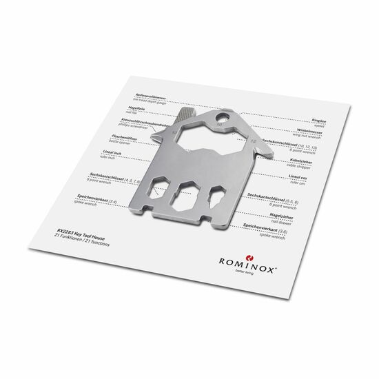 ROMINOX® Key Tool House (21 Funktionen) Danke 2K2103i