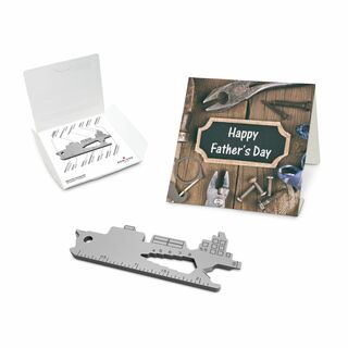 ROMINOX® Key Tool Cargo Ship (19 Funktionen) Happy Father's Day 2K2104f