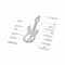 ROMINOX® Key Tool Guitar (19 Funktionen) Super Dad 2K2108k