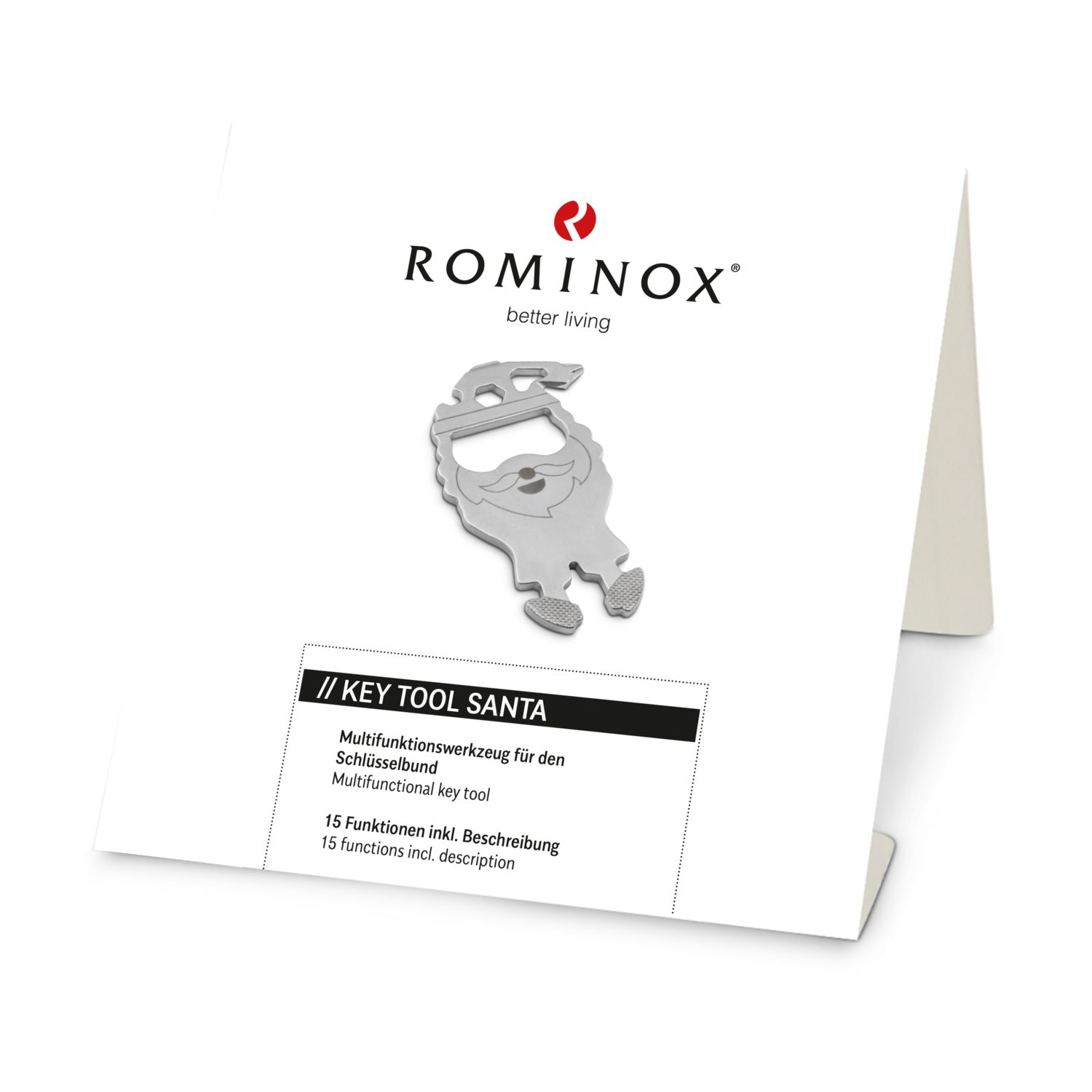 ROMINOX® Key Tool Santa (15 Funktionen) Frohe Weihnachten 2K2201n