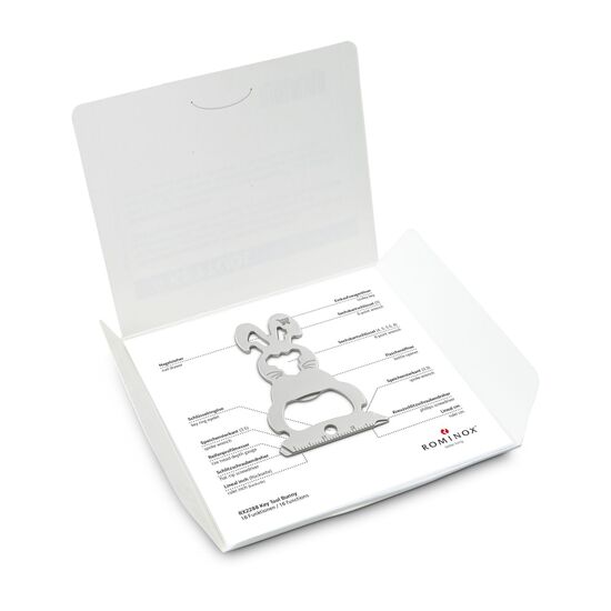 ROMINOX® Key Tool Bunny (16 Funktionen) Frohe Ostern Hase 2K2202o