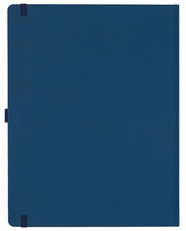 Notizbuch Style Large im Format 19x25cm, Inhalt kariert, Einband Fancy in der Farbe Royal Blue