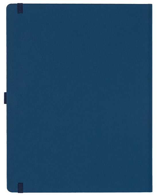 Notizbuch Style Large im Format 19x25cm, Inhalt liniert, Einband Fancy in der Farbe Royal Blue