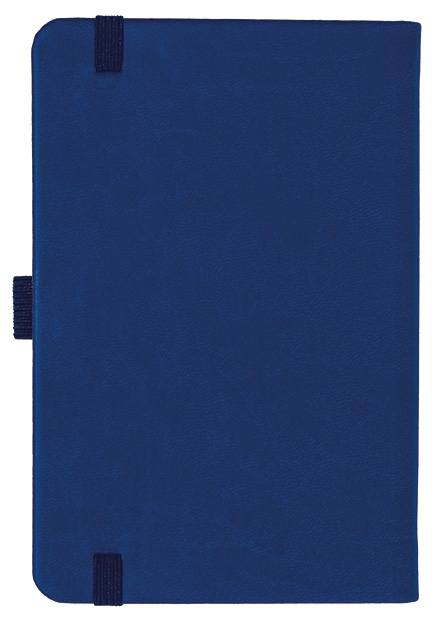 Notizbuch Style Small im Format 9x14cm, Inhalt liniert, Einband Slinky in der Farbe Ultramarine