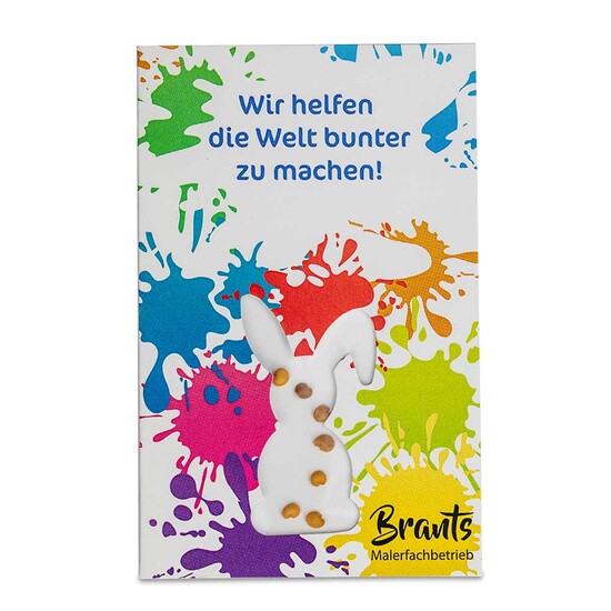 Samen-Karte-Mini Ostern - Gartenkresse