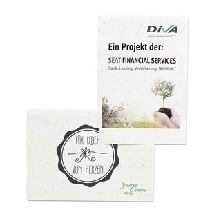 Samenpapier DIN A5 - Thymian, Druck 4/0-c