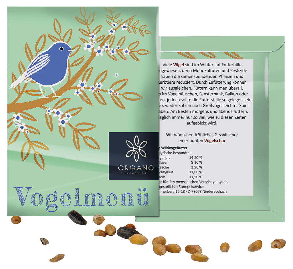 Vogelfutter-Tütchen