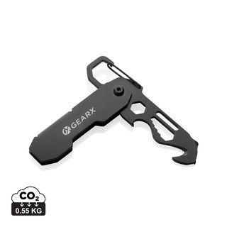 Gear X faltbares EDC-Werkzeug mit Karabinerhaken