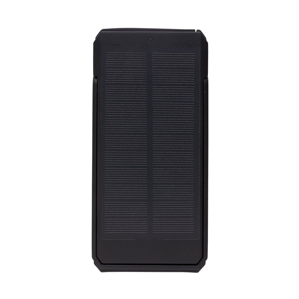 Skywave 10000mAh Solarpowerbank aus RCS recycelt. Kunststoff