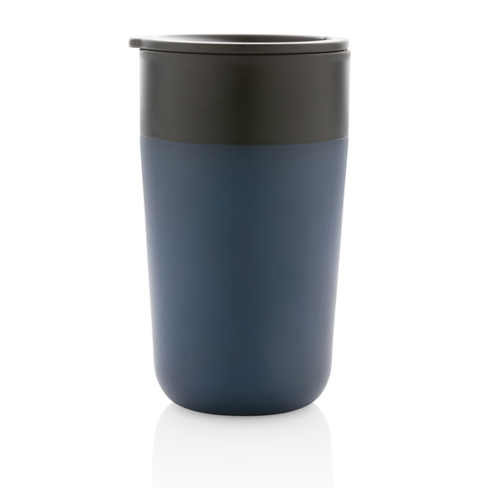GRS recycelte PP und Stainless Steel Tasse mit Griff