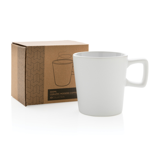 Moderne Keramik Kaffeetasse, 300ml