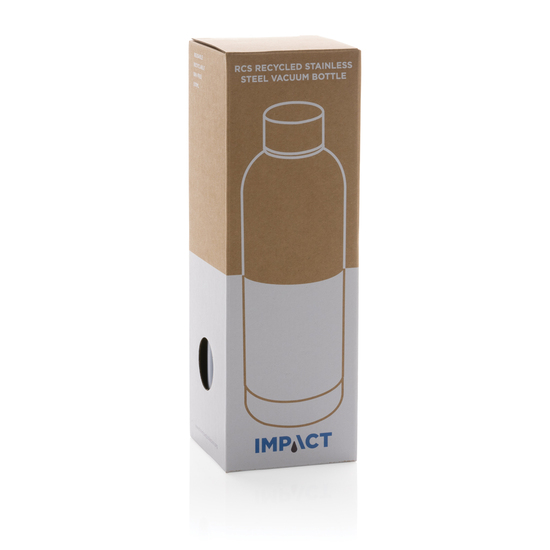 Impact Vakuumflasche aus RCS recyceltem Stainless-Steel