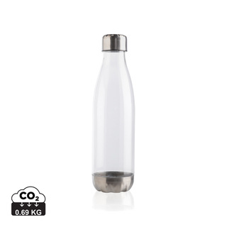 Auslaufsichere Trinkflasche mit Stainless-Steel-Deckel