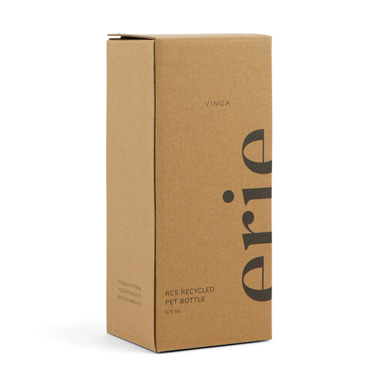 VINGA Erie 575ml Flasche aus RCS recyceltem PET