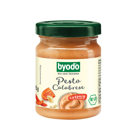 BIO Pesto im Werbekarton, Inhalt: Bio Pesto alla Genovese ca. 125 g