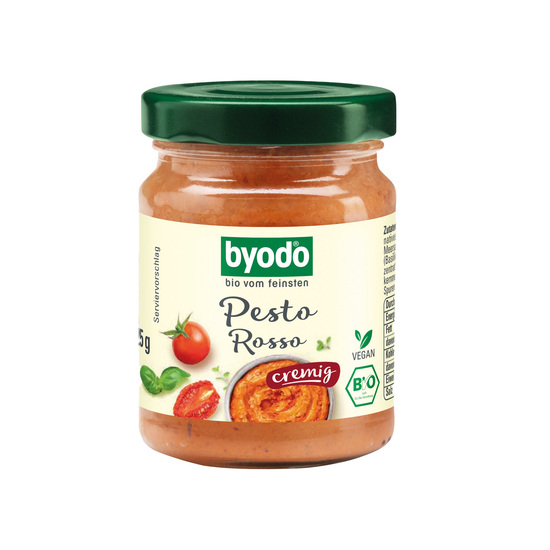 BIO Pesto im Werbekarton, Inhalt: Bio Pesto alla Genovese ca. 125 g
