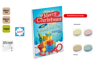 Tisch Adventskalender Eichetti Brause Candy, Inhalt: Brause Candy (Kalender) ca. 75 g
