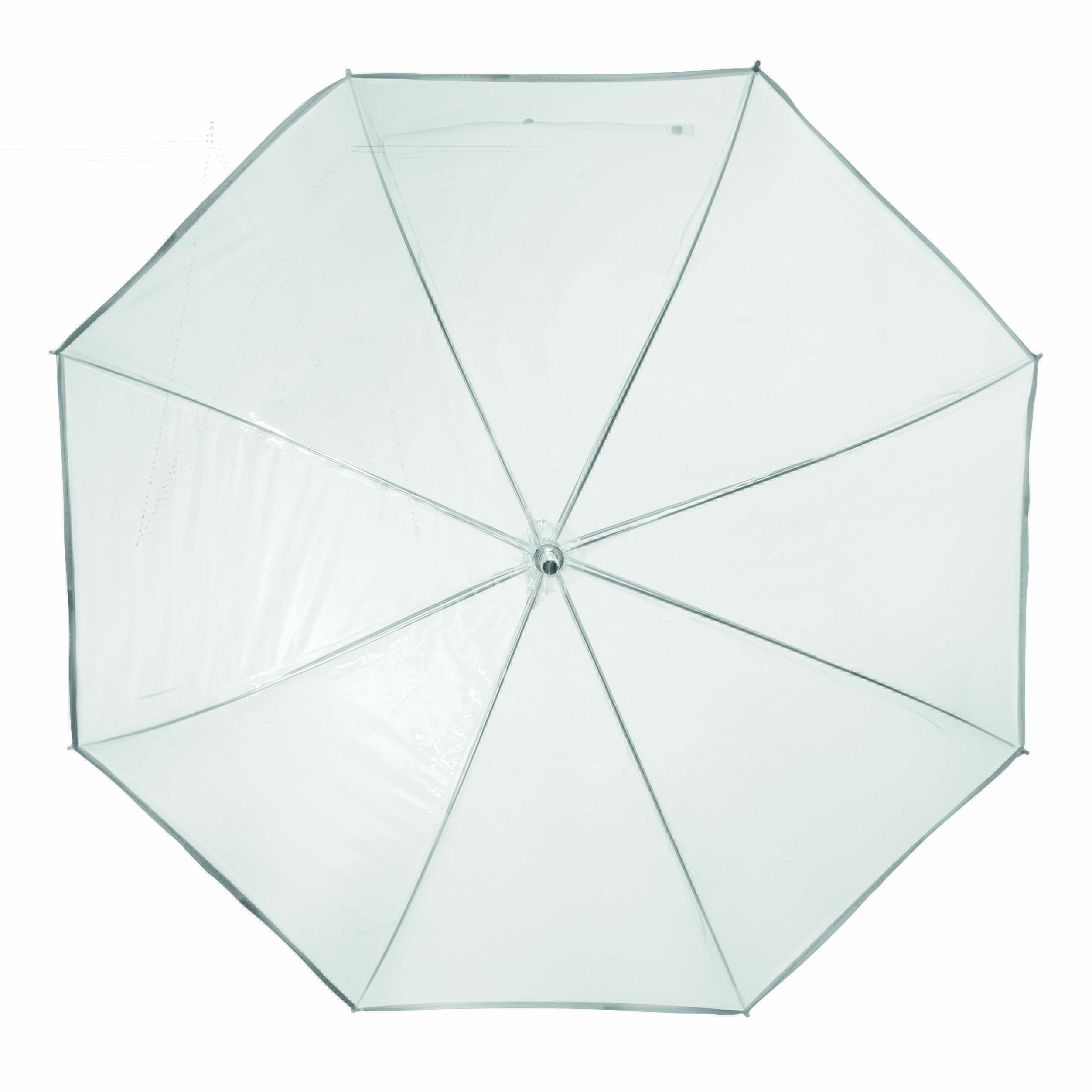 Transparenter Aluminium-Stockschirm PANORAMIX