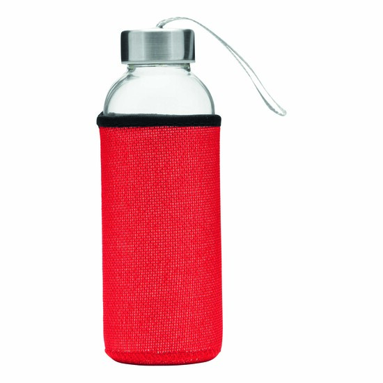 Glas-Trinkflasche TAKE JUTY