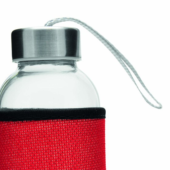 Glas-Trinkflasche TAKE JUTY