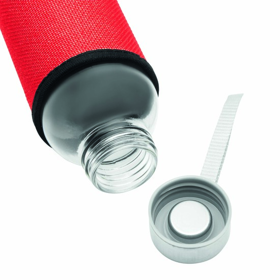 Glas-Trinkflasche TAKE JUTY