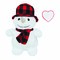 Plüsch-Schneemann JOHANN